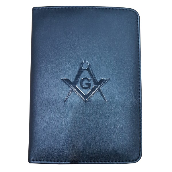 Masonic California Cipher Ritual Book Cover in Faux Leather with SC&G BCW007