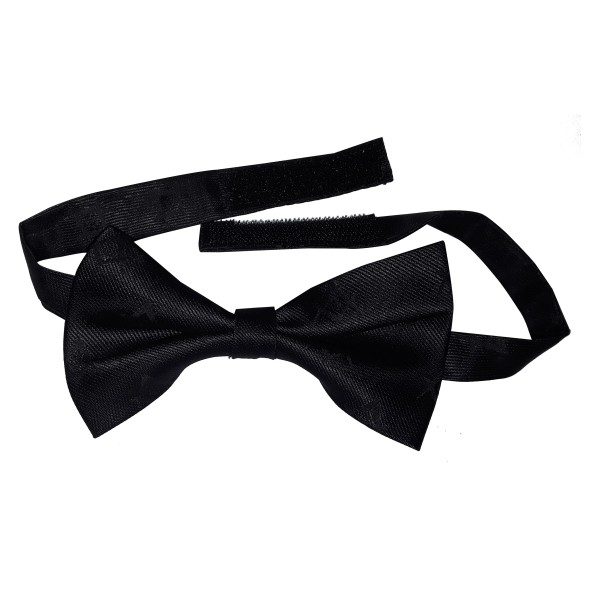 Masonic Black Bow Tie Square & Compasses With G Discreet Pattern